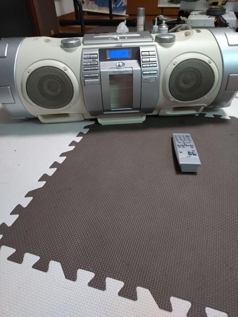 JVC パワードウーハーCDシステム　動作難有り