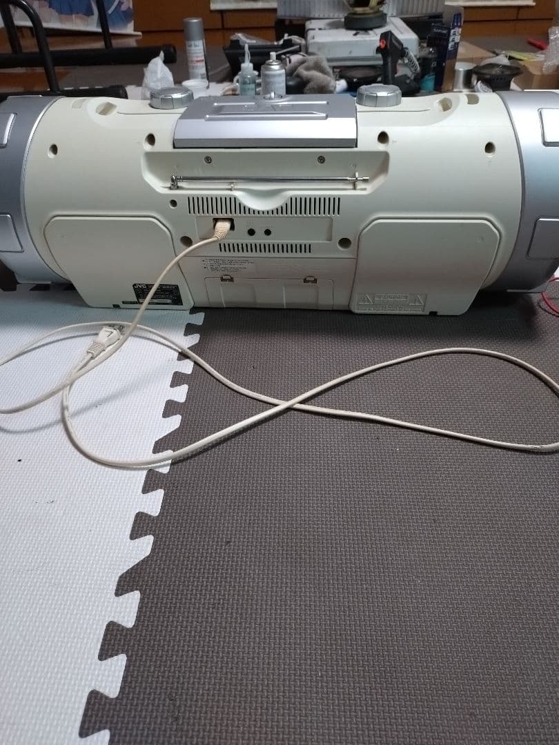 JVC パワードウーハーCDシステム　動作難有り