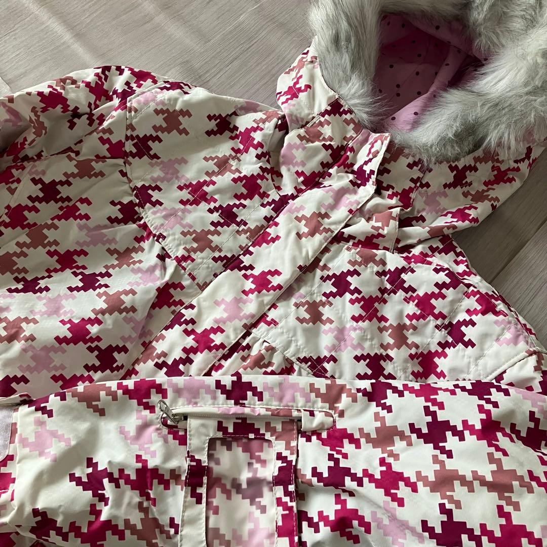 9F✨kissmarkキスマーク✨スキーウェア 上下セット レディースM