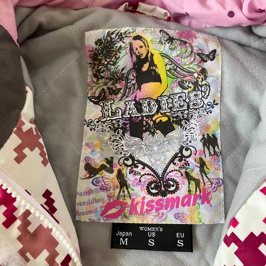9F✨kissmarkキスマーク✨スキーウェア 上下セット レディースM