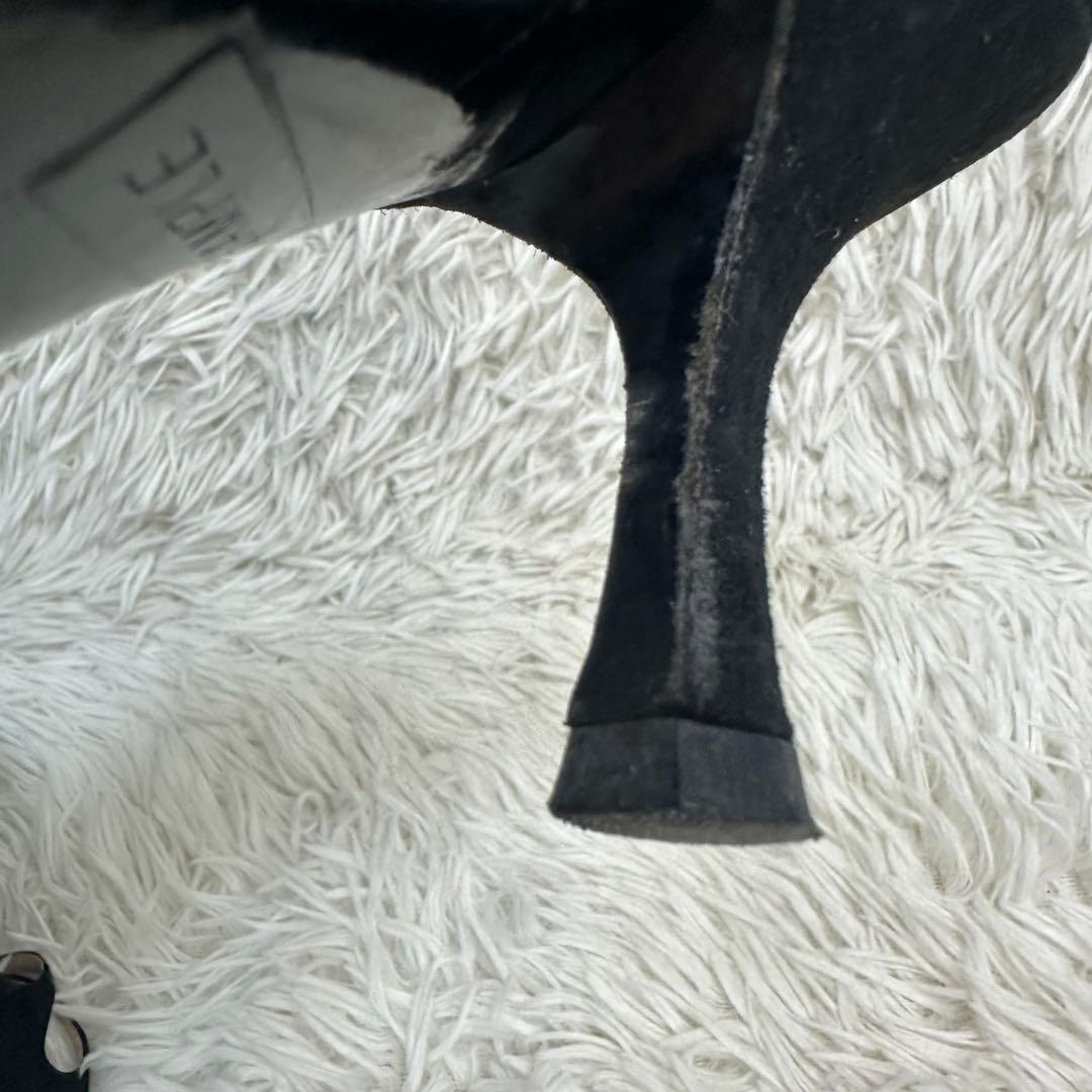 maako 様用CHANEL ブラック ストラップミュール サンダル 伊製