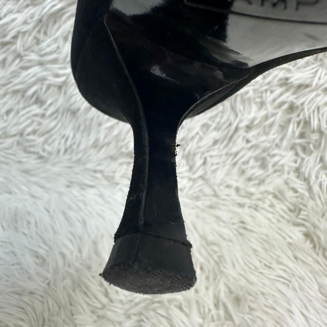 maako 様用CHANEL ブラック ストラップミュール サンダル 伊製