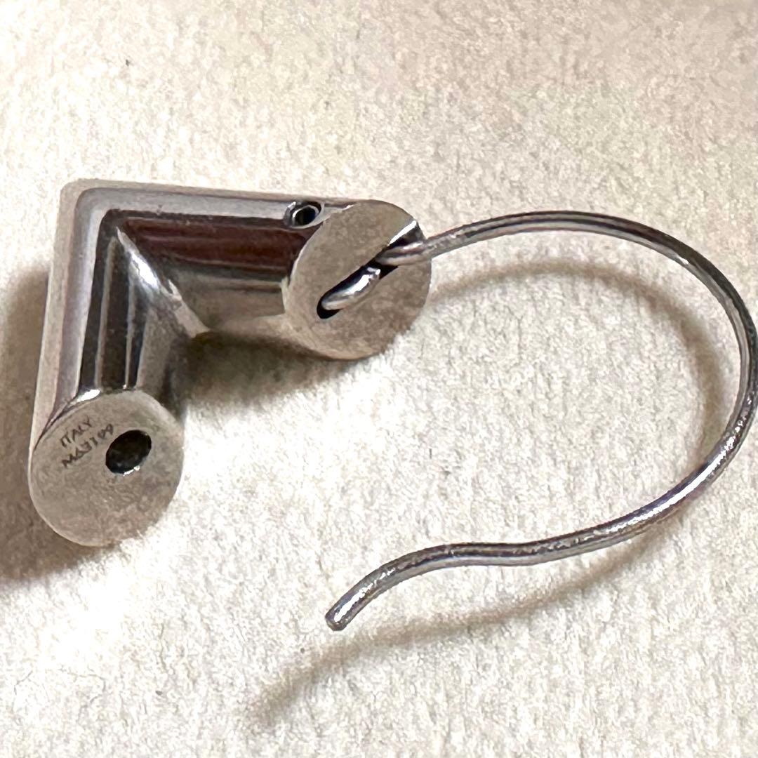 【鑑定済・極美品】ルイヴィトン フープ　ピアス エセンシャルV イヤリング 片耳