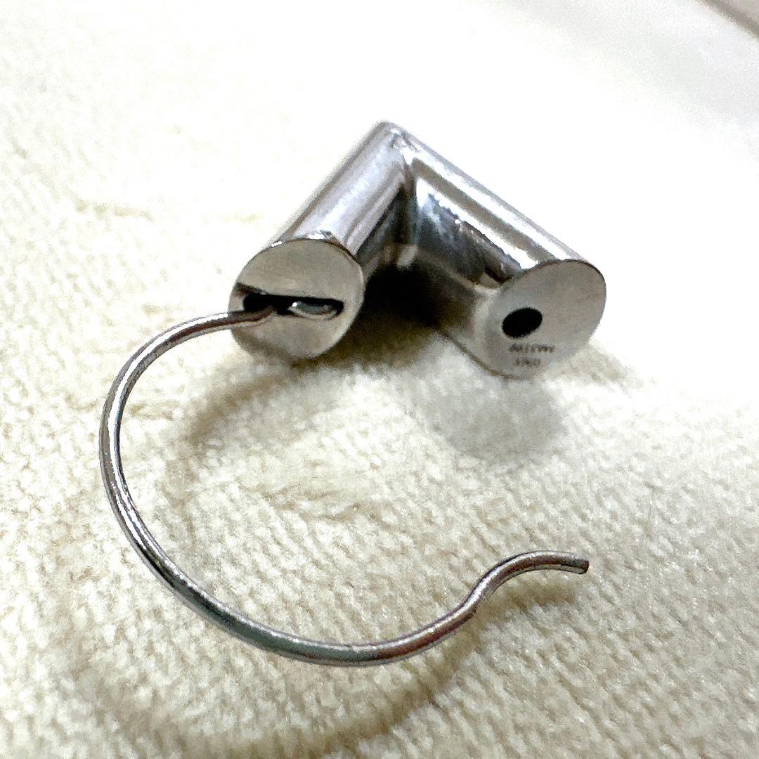 【鑑定済・極美品】ルイヴィトン フープ　ピアス エセンシャルV イヤリング 片耳