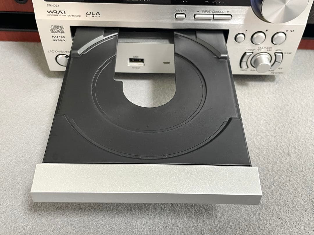 ONKYO オンキョー FR-N7EX CD MD USB コンポ リモコン付き