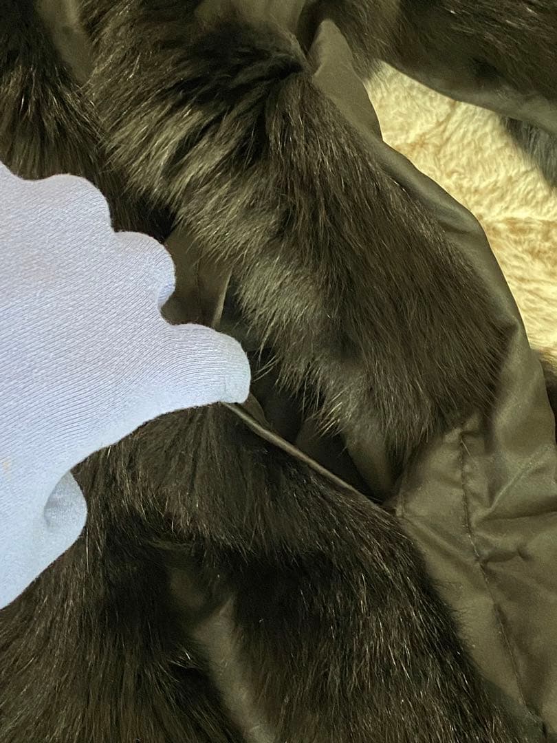 GRES BOUTIQUE グレファーシルク　リバーシブルコート XL