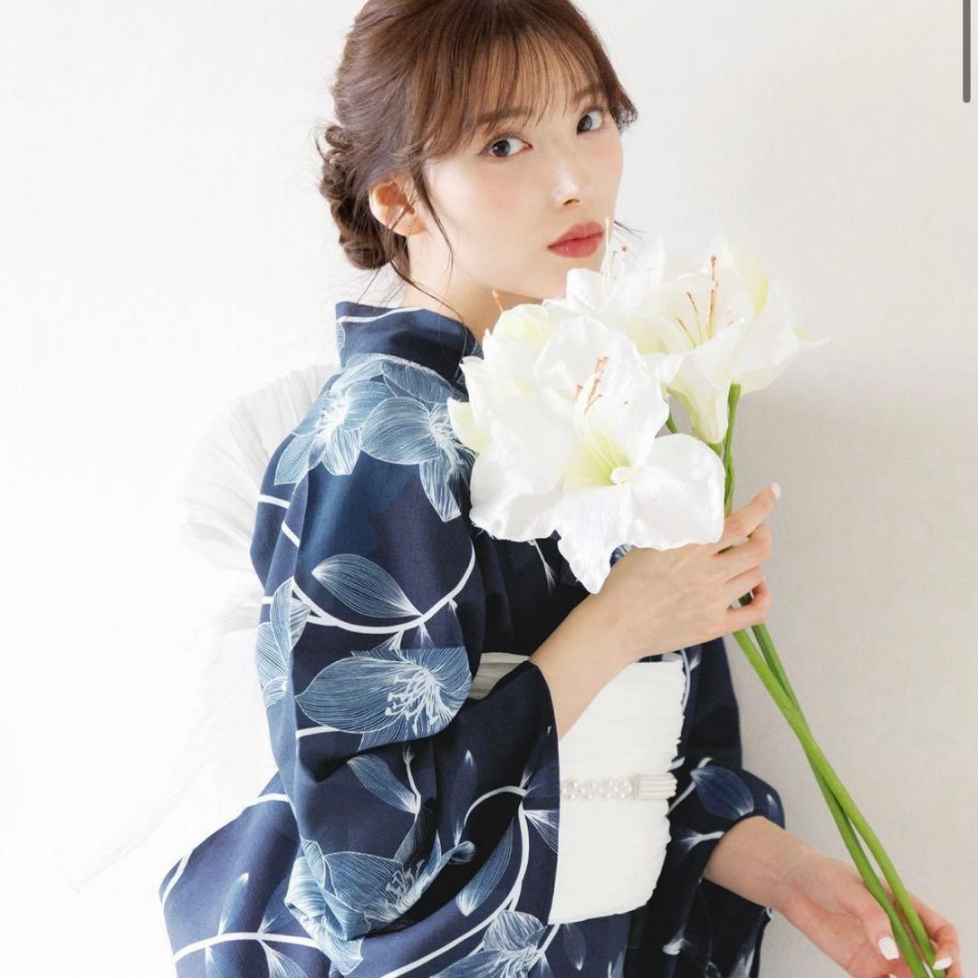 Dita 夏夜の百合しらべ　ワンピース浴衣