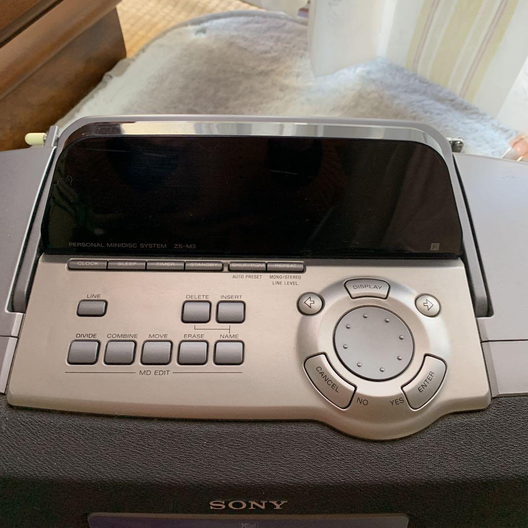 CD•MD•FM•AM miniDISCコンポ