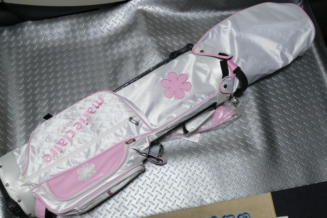 B品★マリクレールゴルフ★スターターセット(6本セット+キャディバッグ)WT