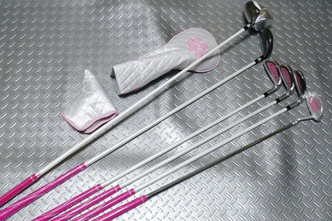 B品★マリクレールゴルフ★スターターセット(6本セット+キャディバッグ)WT