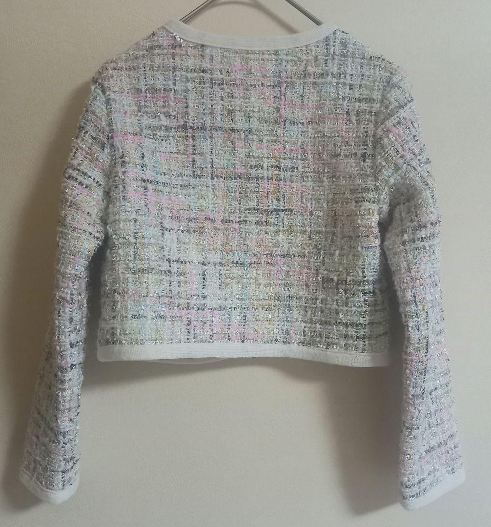 kate spade　パールボタン　ツィードジャケット 130㎝　卒園入学