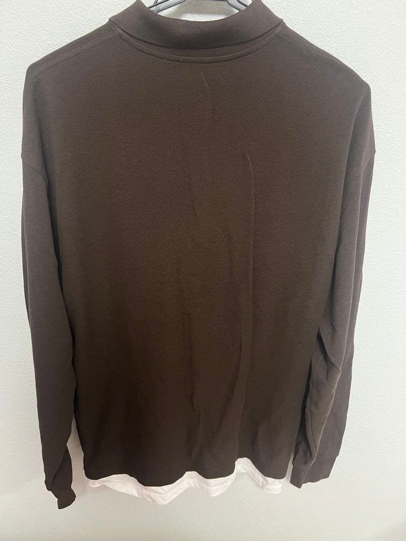 miumiu ミュウミュウ ピケ×ジャージーポロシャツ