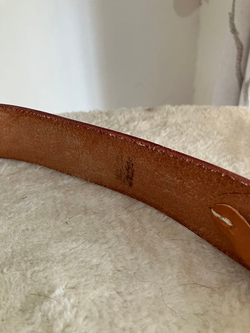 45r ベルト　キャメル　4㎝