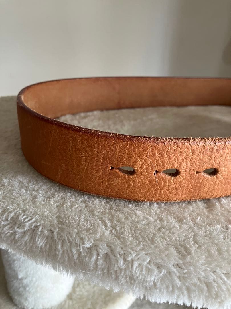 45r ベルト　キャメル　4㎝