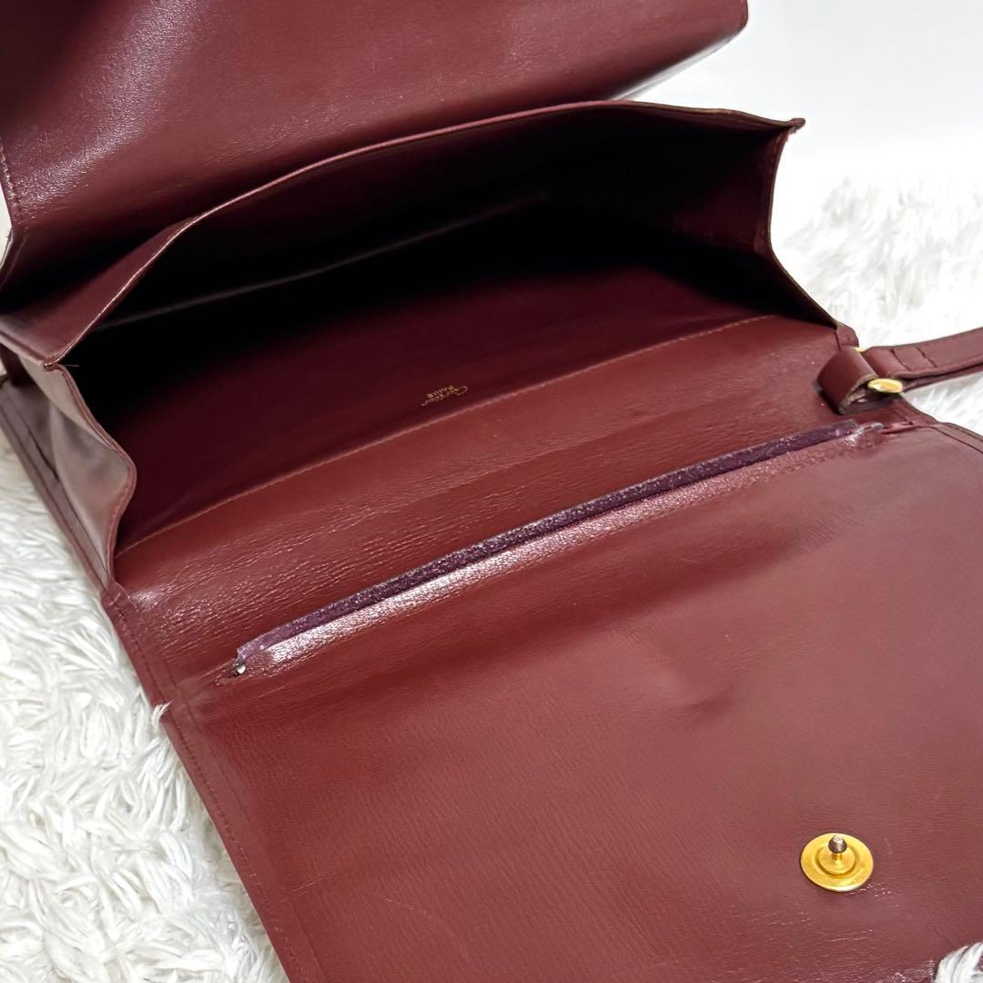 【美品】 カルティエ マストライン クラッチバッグ 札入れ 2点セット