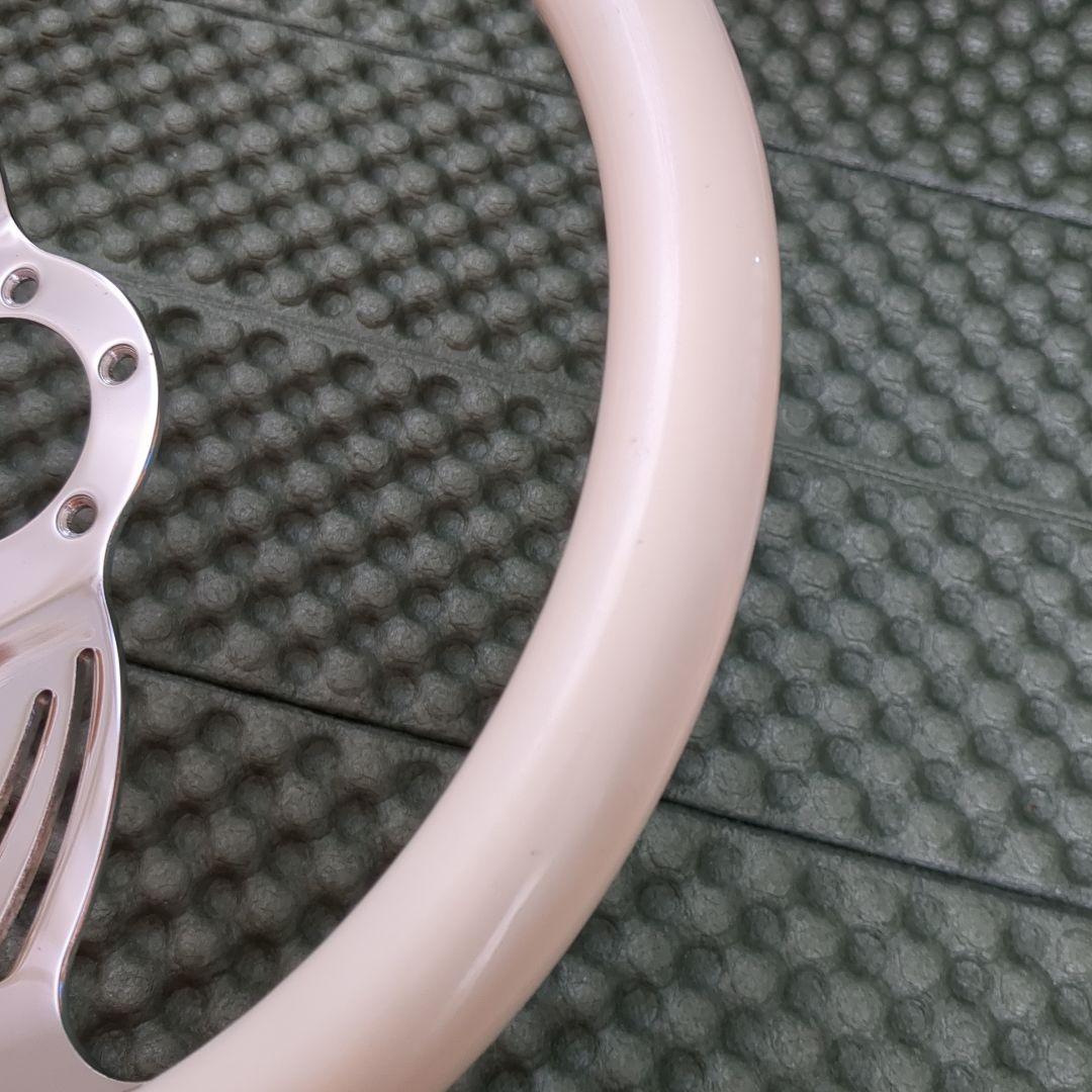 ジャニス　バタフライ　ウィング　ステアリング　ビレット　ボイド　ホーンボタン付き