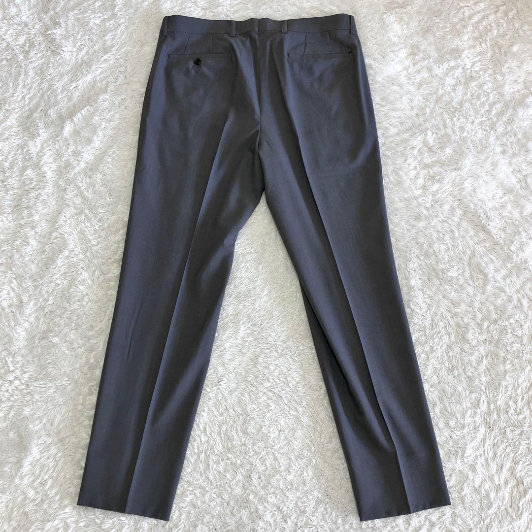 未使用級 デサント ウォッシャブル スーツ 3ピース 高機能繊維 グレー XL