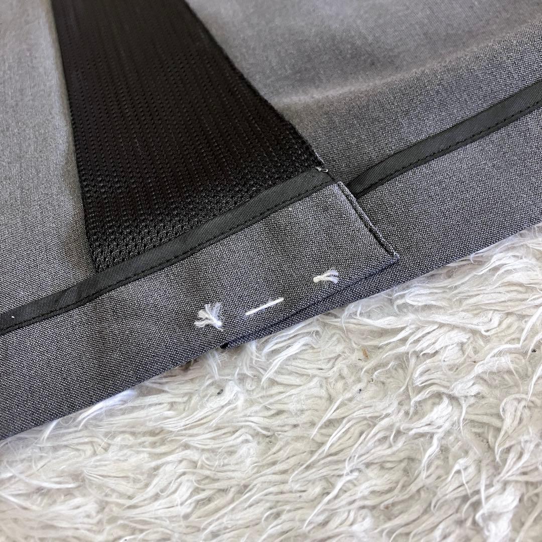 未使用級 デサント ウォッシャブル スーツ 3ピース 高機能繊維 グレー XL