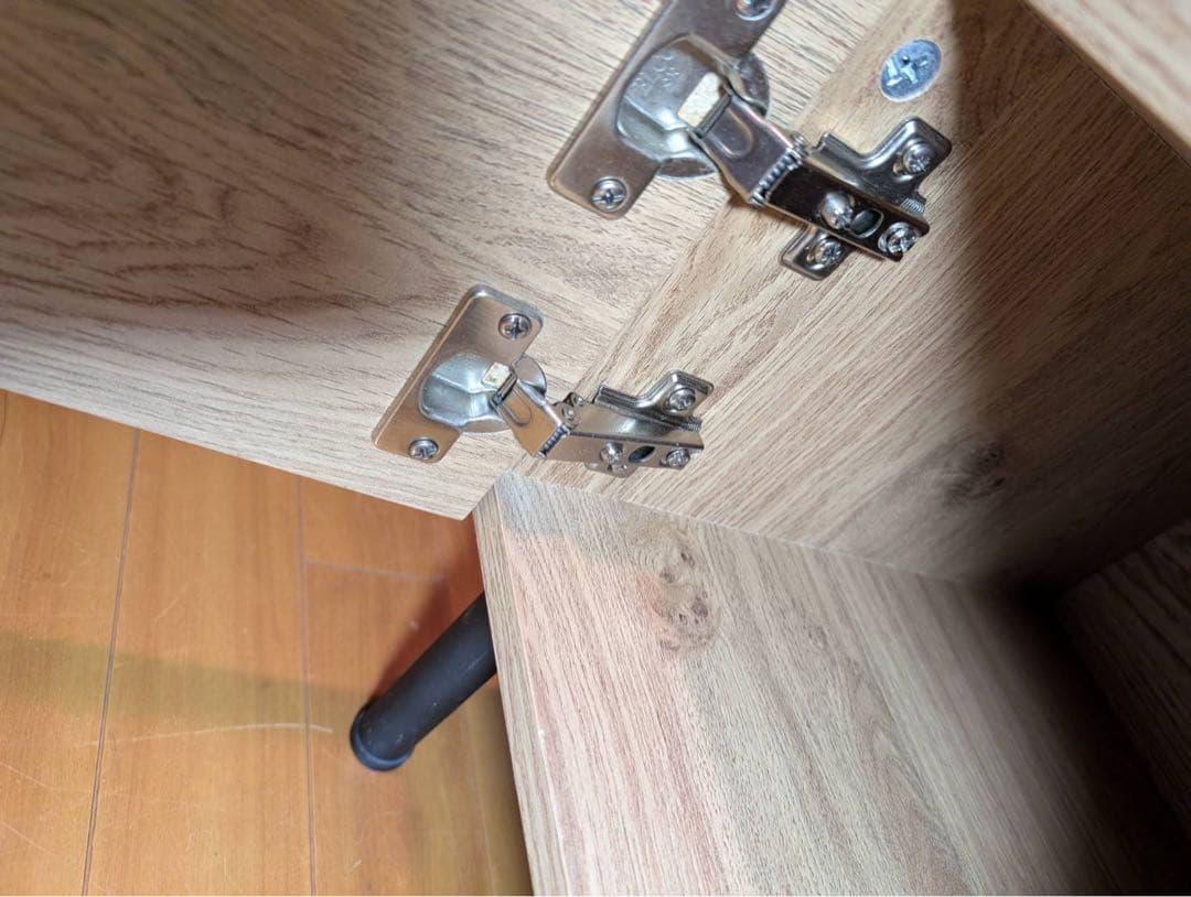 ■送料込■LOWYA ラタン調 木製テレビボード TV台 ラック机ローデスク収納