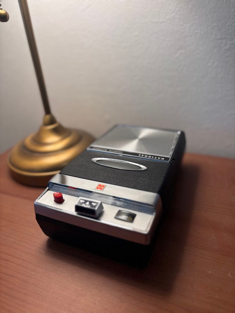 昭和レトロ National RQ-3001 カセットプレイヤー実働美品