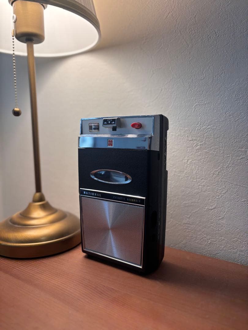 昭和レトロ National RQ-3001 カセットプレイヤー実働美品