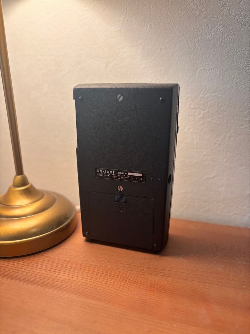 昭和レトロ National RQ-3001 カセットプレイヤー実働美品