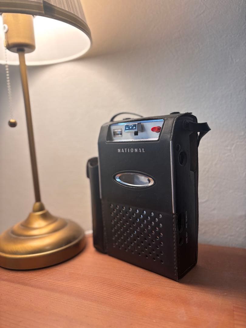 昭和レトロ National RQ-3001 カセットプレイヤー実働美品