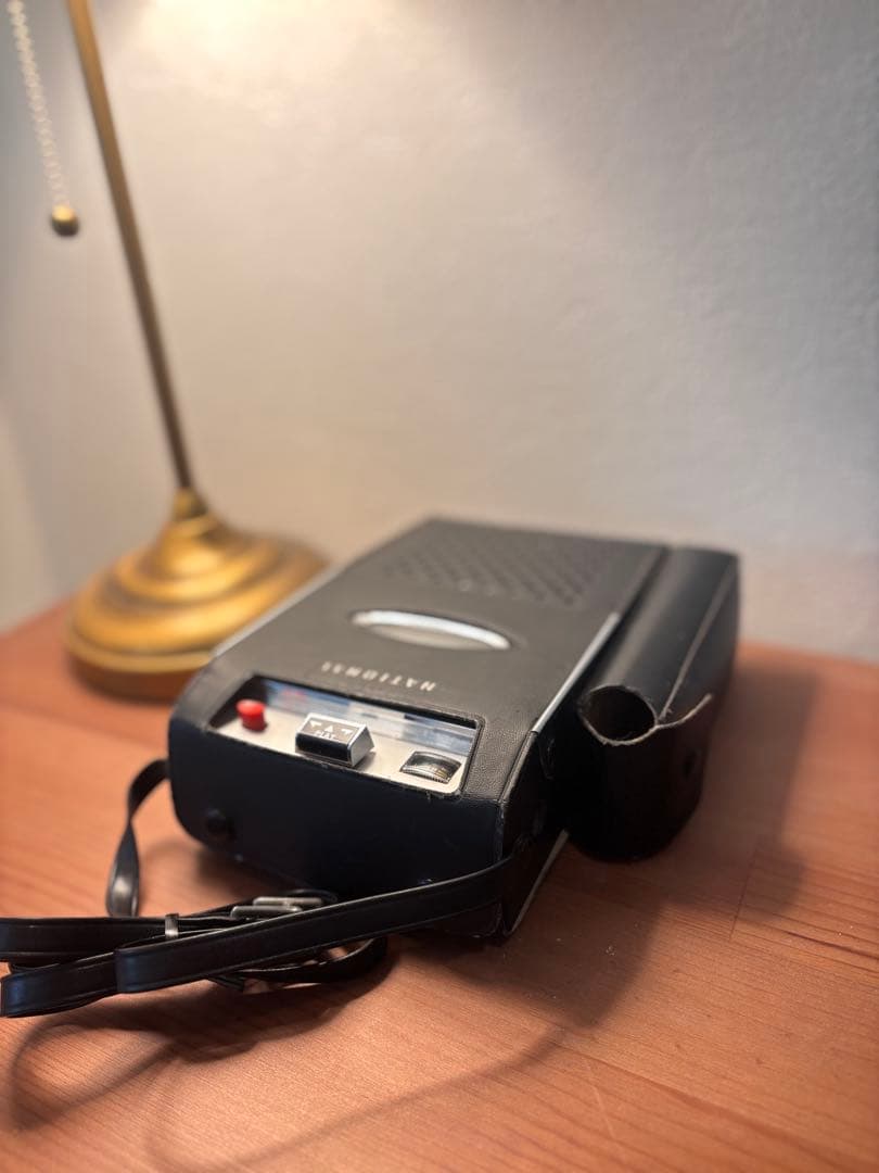 昭和レトロ National RQ-3001 カセットプレイヤー実働美品