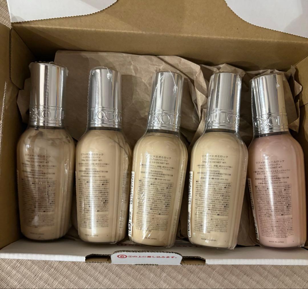 ReFa リファ　マエガミロック4本　ボリュームロック1本　セット