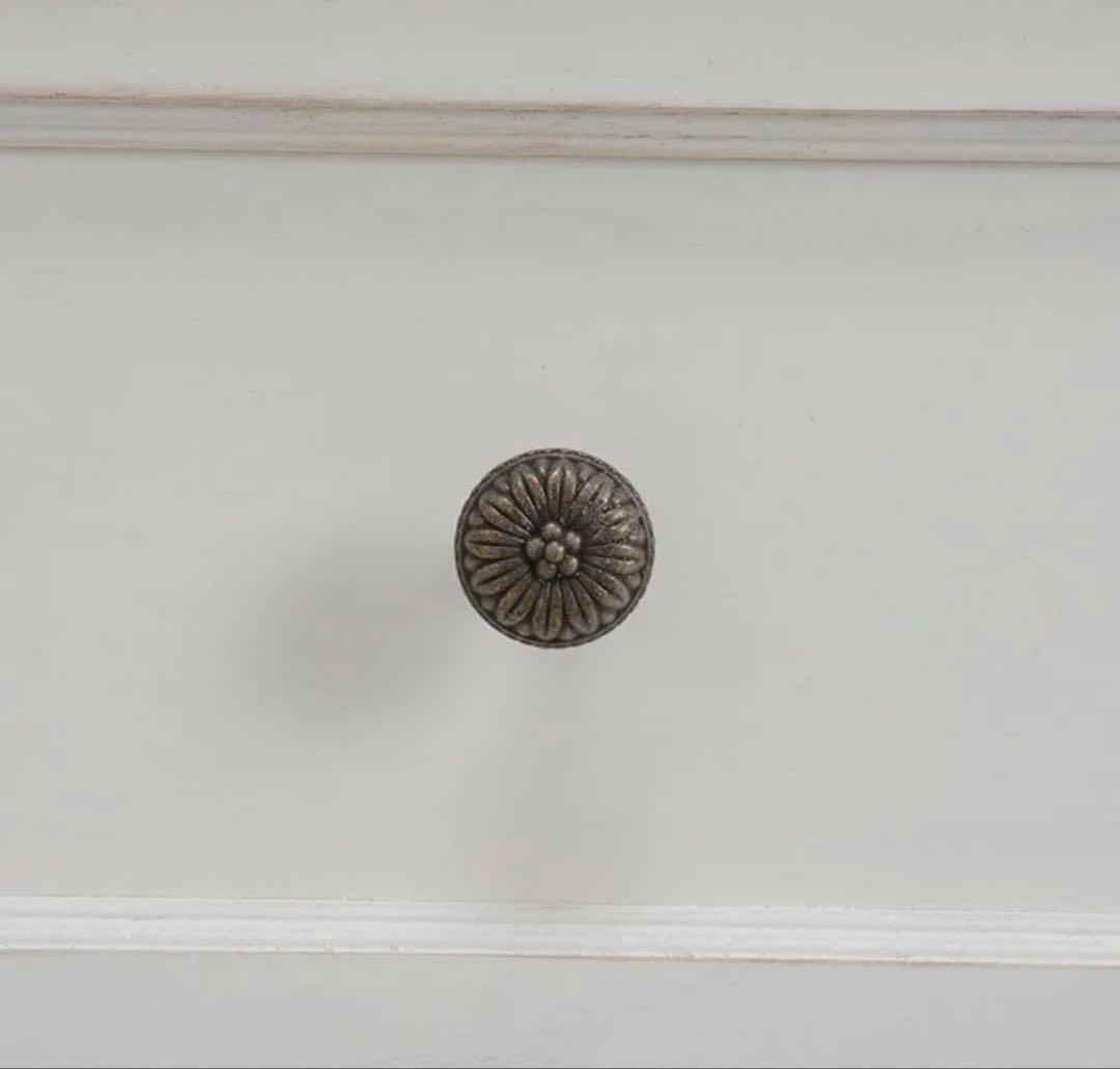 シャビーウッドファニチャー ローチェスト アンティークホワイト