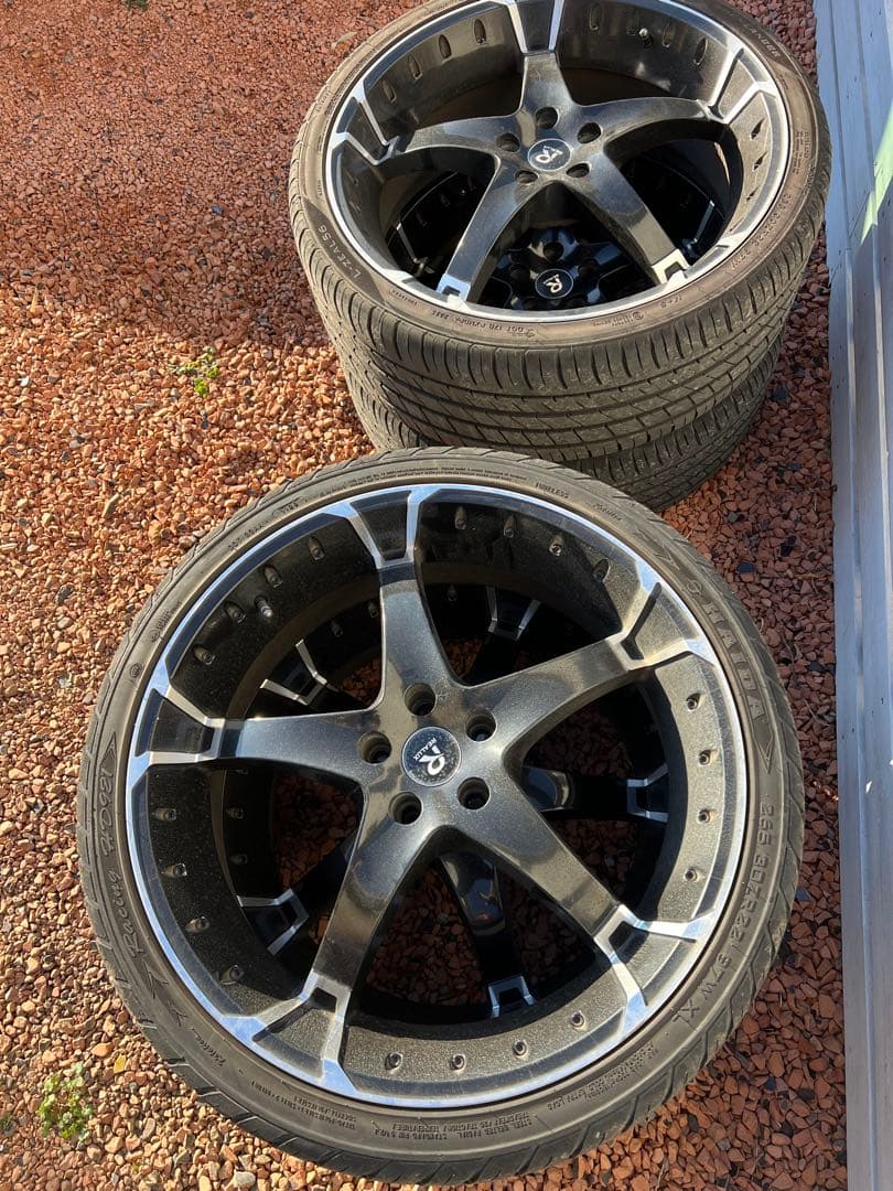 T*ル様 22インチ ホイールセット タイヤ付き