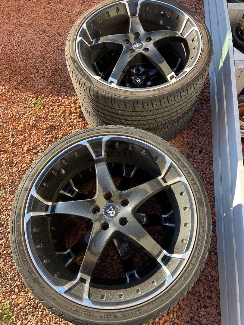 T*ル様 22インチ ホイールセット タイヤ付き