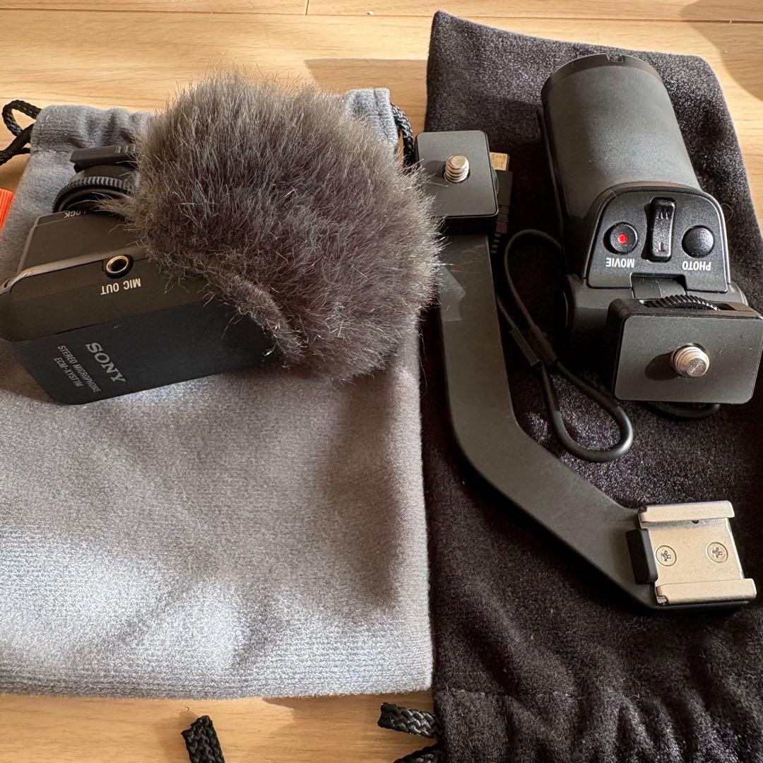 SONY RX100m7 シューティングキット 純正ケース&グリップ付き