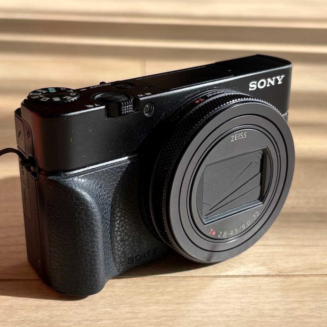 SONY RX100m7 シューティングキット 純正ケース&グリップ付き