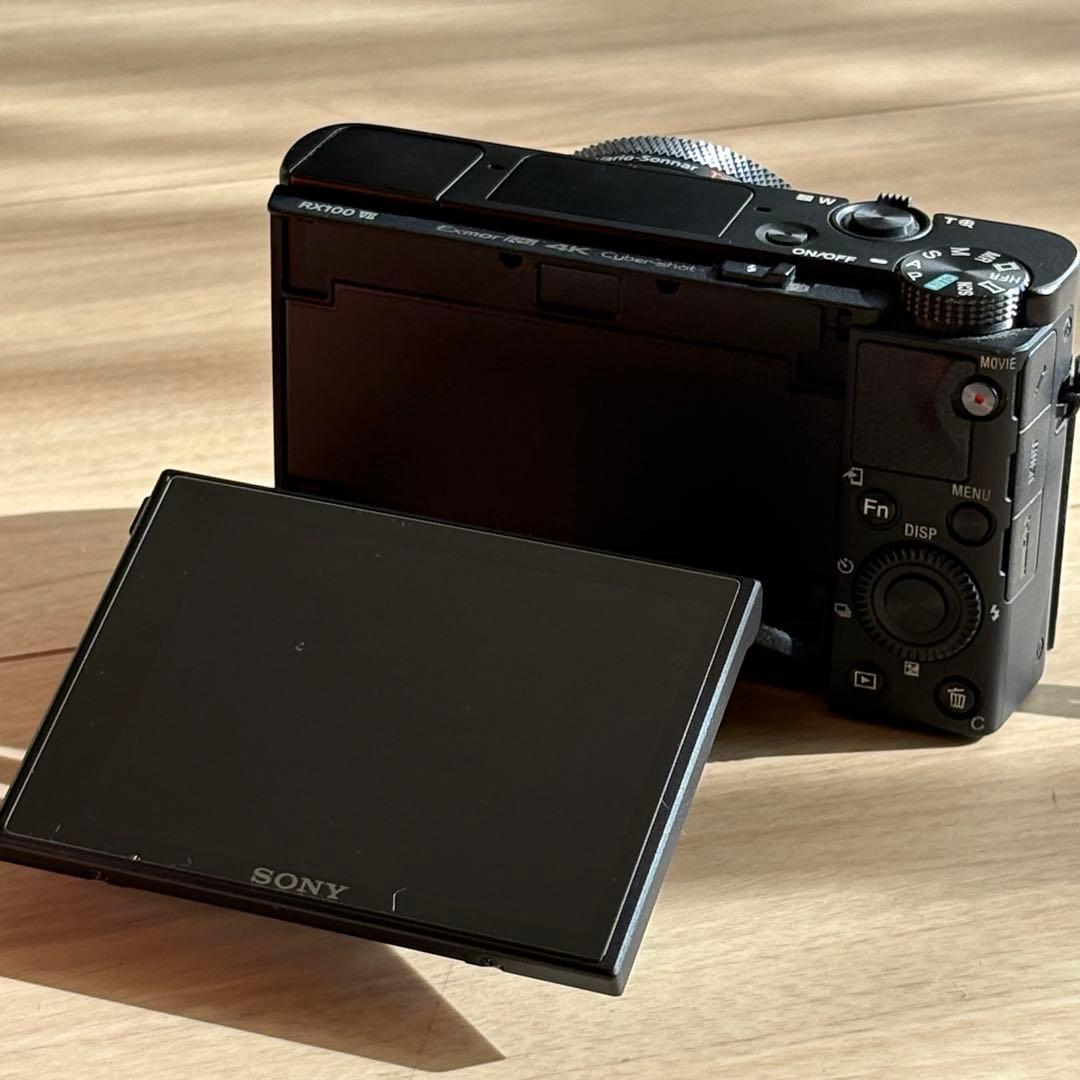 SONY RX100m7 シューティングキット 純正ケース&グリップ付き