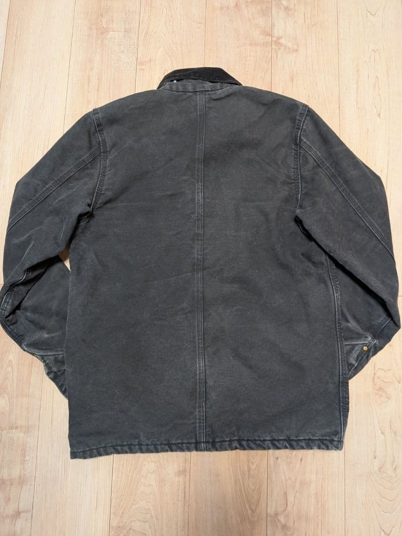 まっち　希少希少サイズ　carhartt チョアコート ブラック M