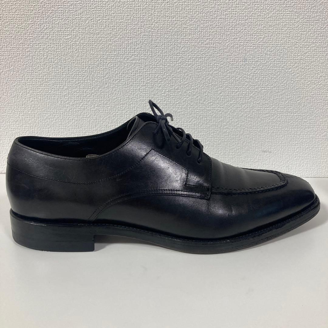 美品⭐️シェットランドフォックス 黒 レザー ビジネスシューズ 7.5 ブラック