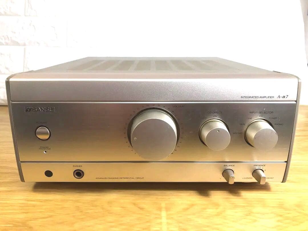サンスイ SANSUI プリメインアンプ A-α7