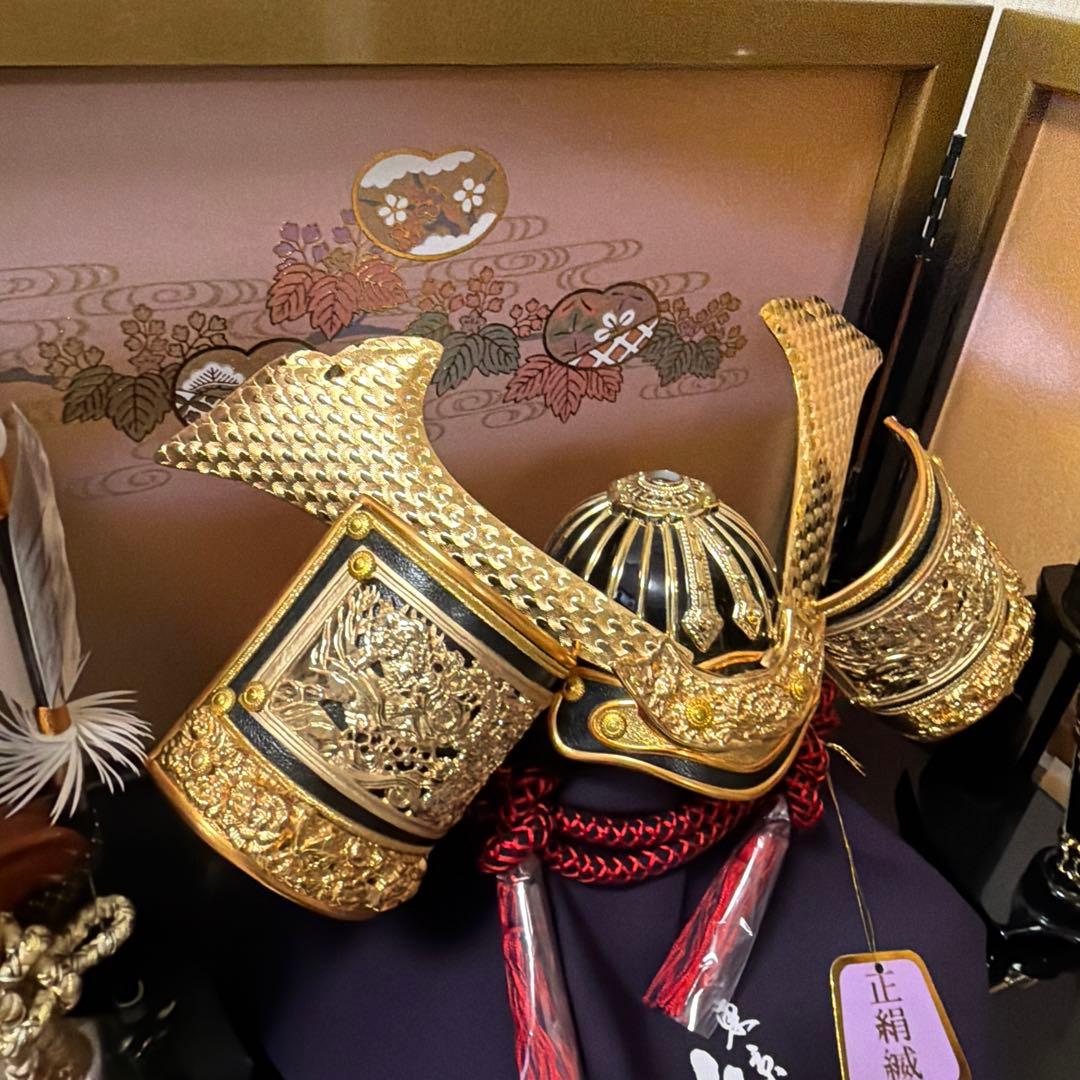 五月人形 伝統的な武士の兜