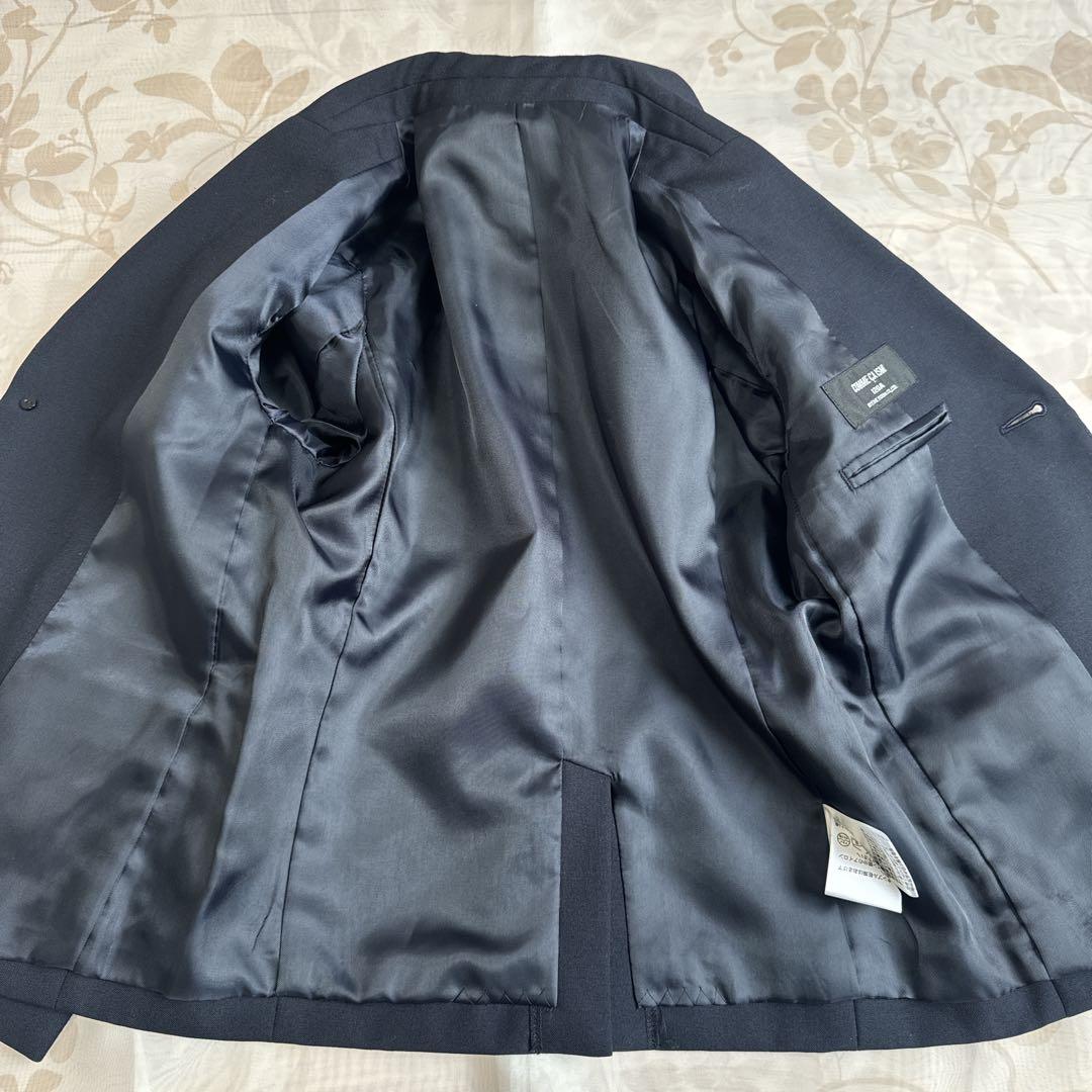 極美品 コムサイズム フォーマル ジャケット 120 紺ブレ 7点セット