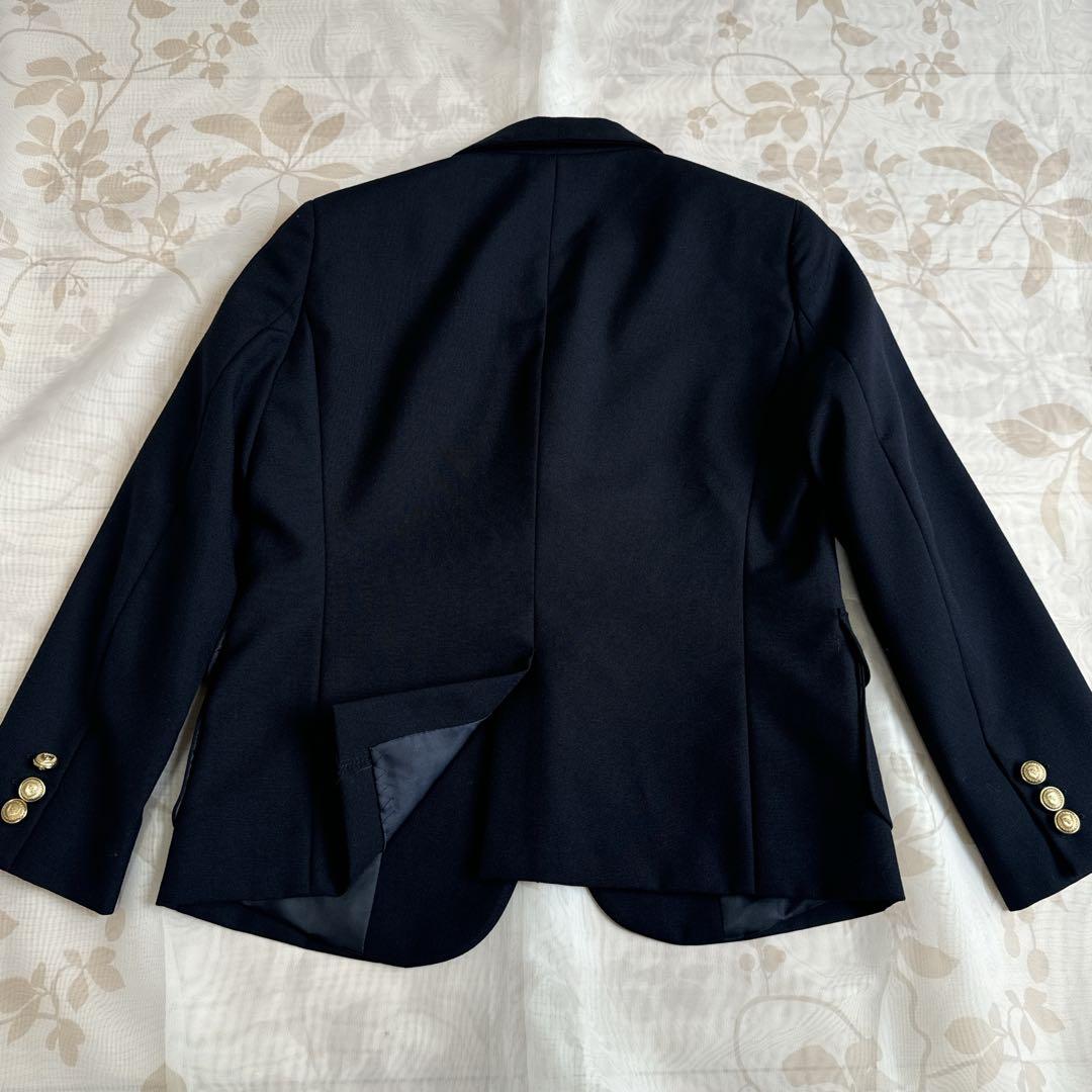 極美品 コムサイズム フォーマル ジャケット 120 紺ブレ 7点セット