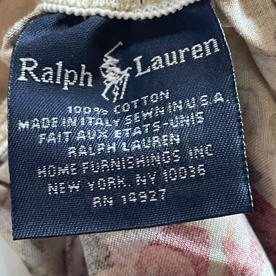 新品未使用✳︎ラルフローレン✳︎ラグジュアリーフィッテドシーツ(セミダブル)