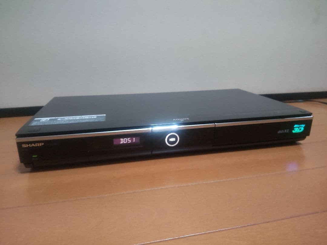 シャープ　AQUOS　BD―HDW80 1TB プチメンテ済み