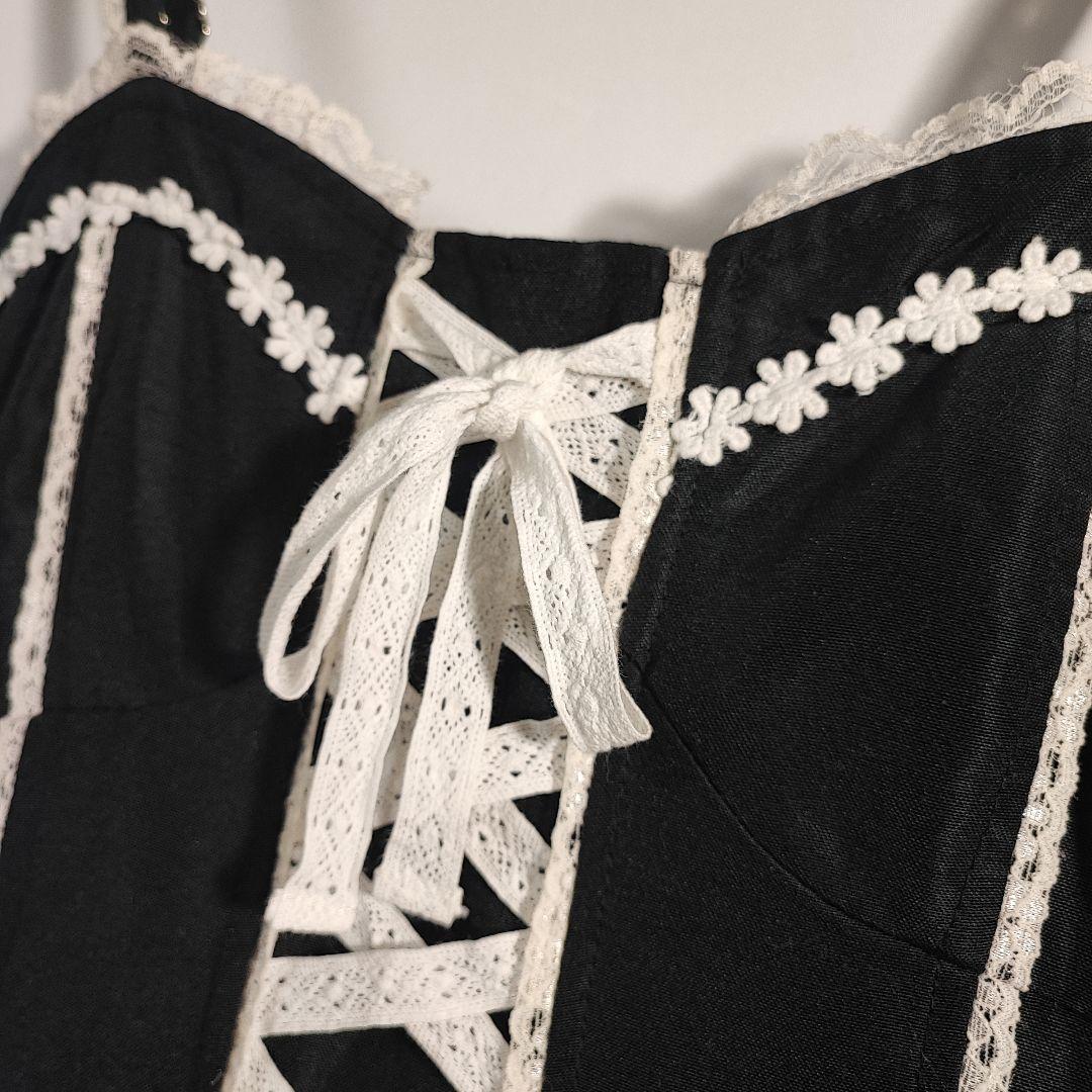 TRALALA トゥララ LIZLISA リズリサ キャミ ワンピース 黒