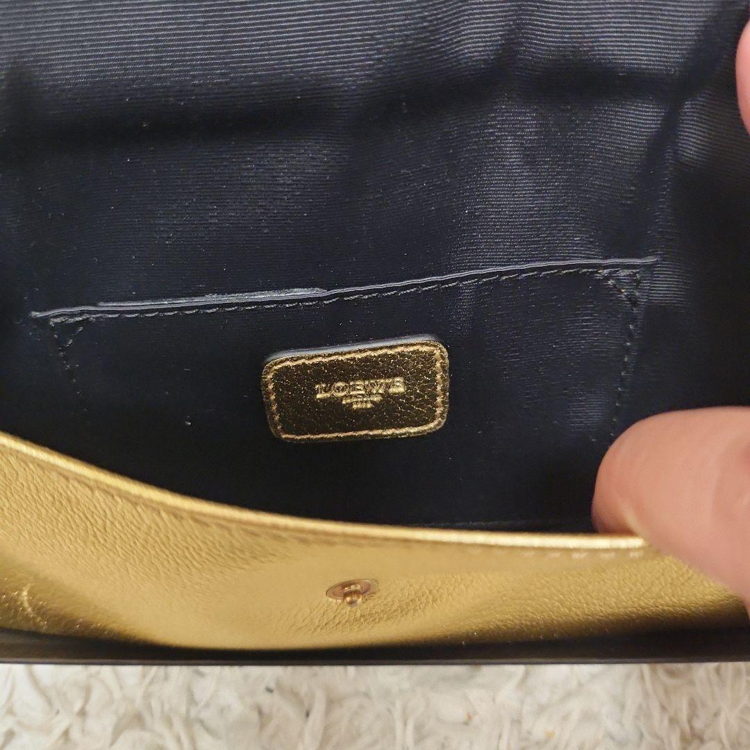 LOEWE ロエベ ゴールド クラッチバッグ