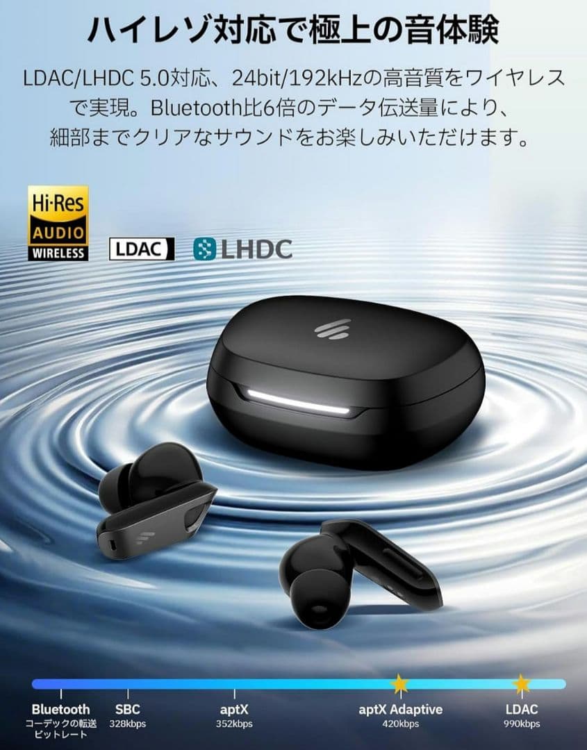 EDIFIER NeoBuds Pro 3 ワイヤレスイヤフォン ANC 新同品