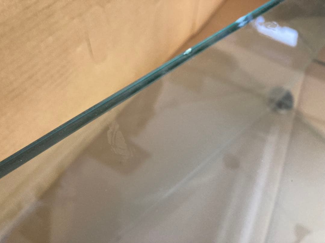 ガラスショーケース 陳列棚　ディスプレイ　店舗什器　昭和レトロ　全面ガラス