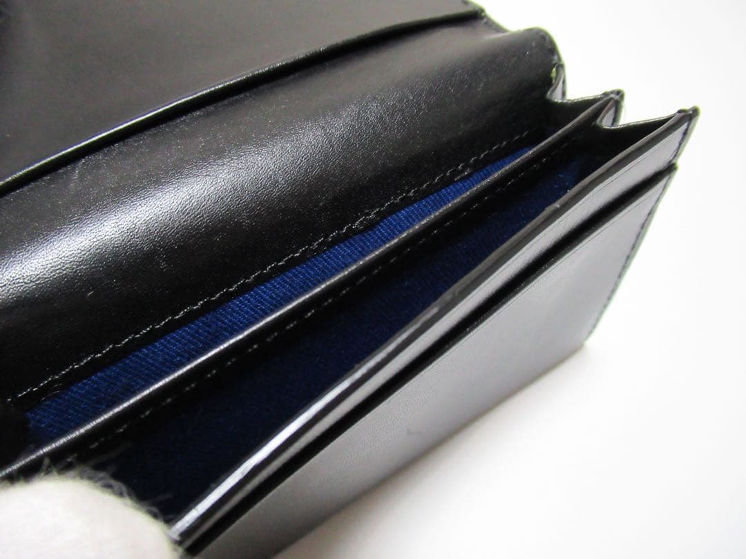 ポールスミス 新品訳あり！マルチストライプポイント牛革名刺入れ カードケース