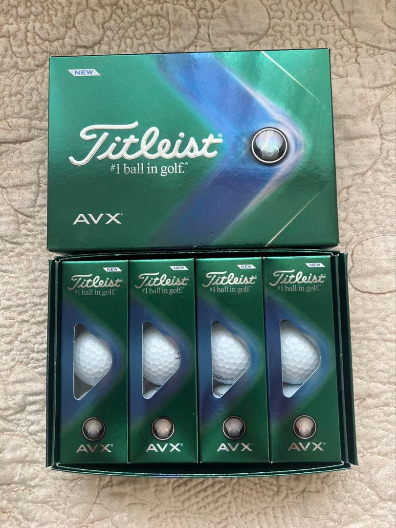 Titleist AVX ゴルフボール 2箱