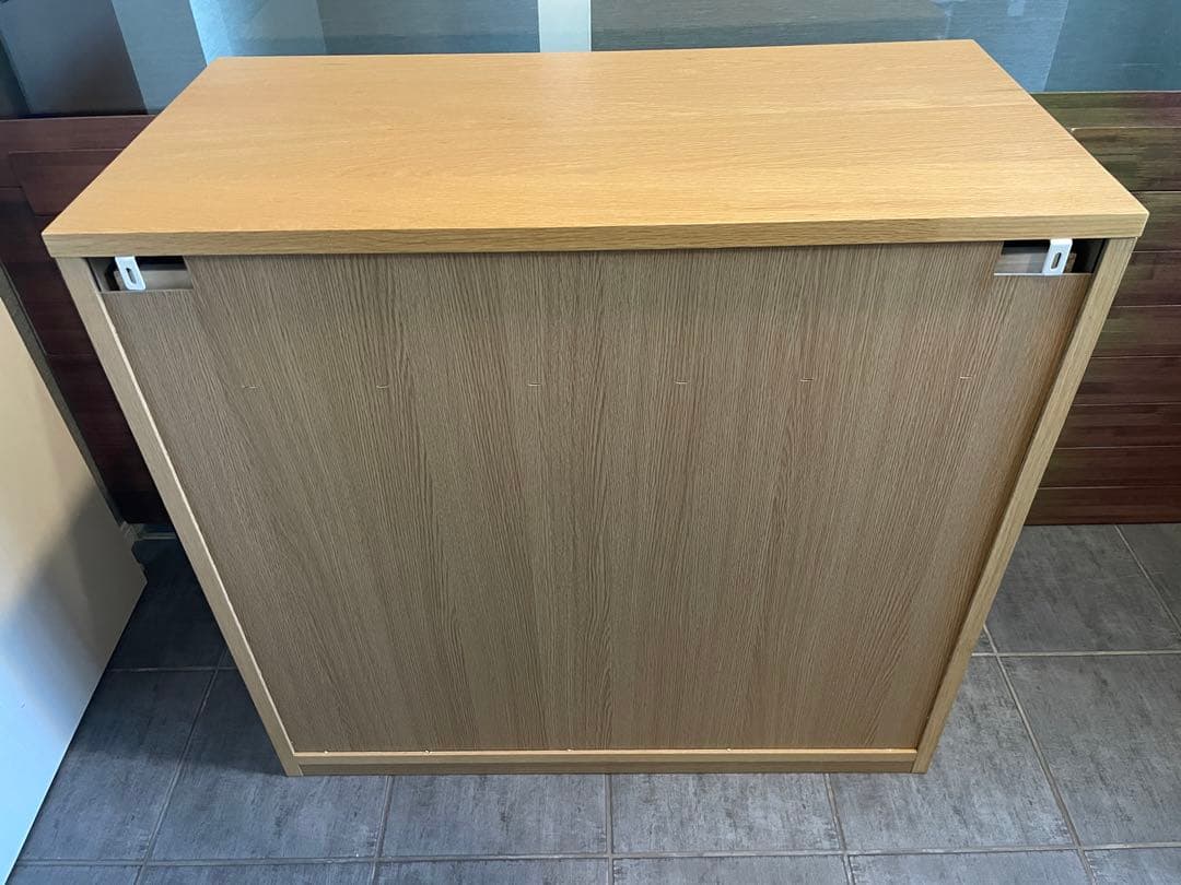 U-shin　超美品■MUJI/無印良品 オーク材 木製チェスト/4段引出